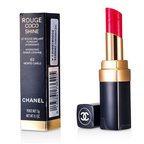 chanel rouge coco shine 62 monte carlo